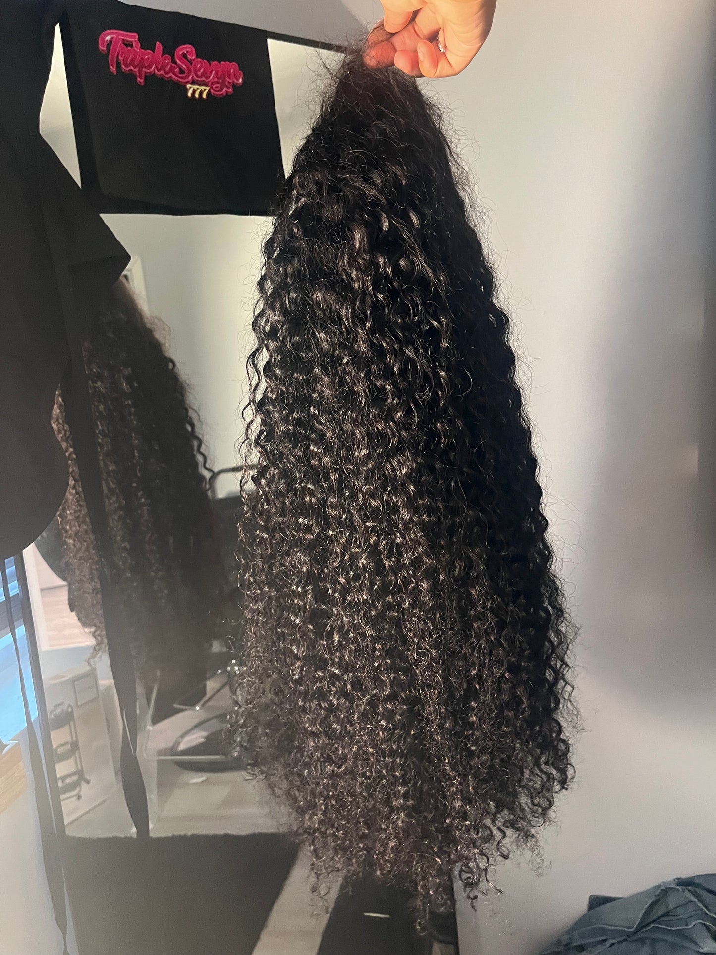 Malaysian Deep Curly 13x6 HD Frontal Wig 200% Density